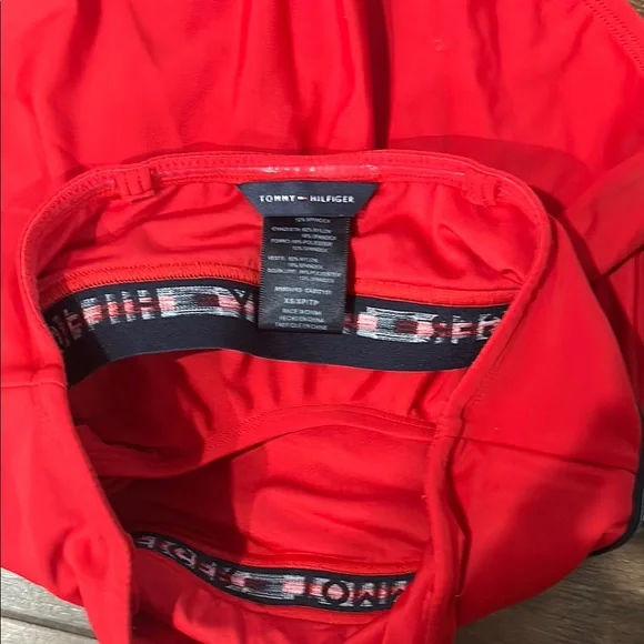 Tommy Hilfiger Strapless Red Swimsuit - Picture 3 of 4
